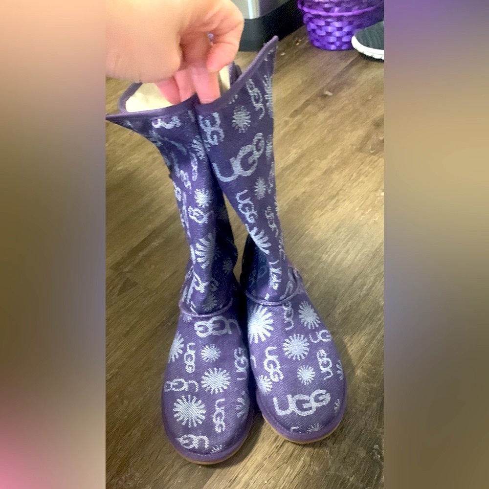 BRAND NEW UGG purple BOOTS